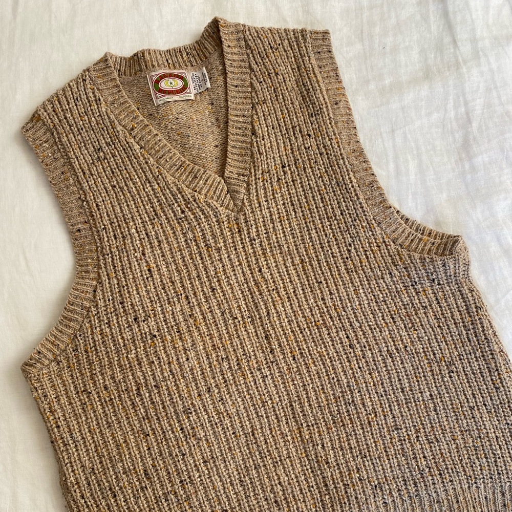 Vintage Banana Republic Beige Sweater Vest